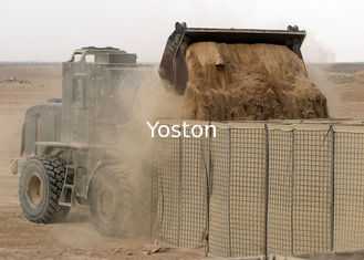 China As forças armadas soldaram a parede da barreira do bastião de Hesco, geotêxtil das barreiras de Gabion Hesco alinhado fornecedor
