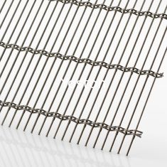 China Cabo de alumínio tela soldada do fio, painéis de malha arquitetónicos do metal flexíveis fornecedor