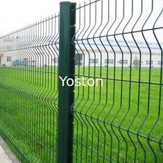 China 3D rede de arame soldada revestida PVC Curvy que cerca, painéis da cerca de segurança do metal para o aeroporto fornecedor